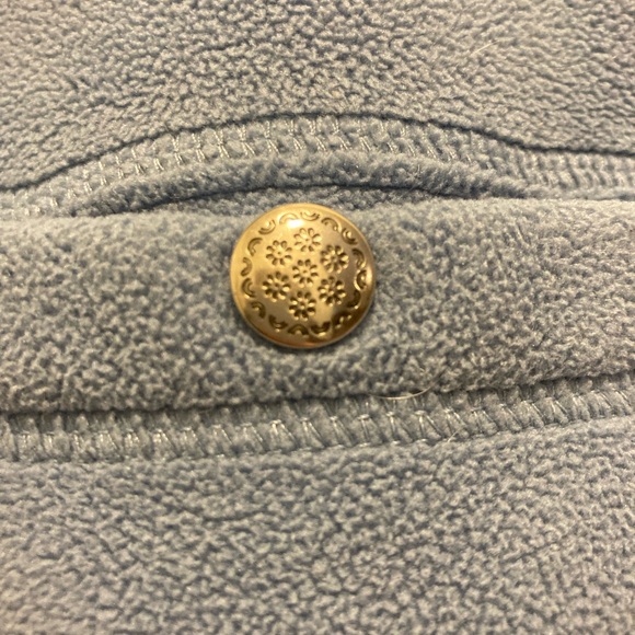 B.C. Clothing Original Women's Blue Fleece Jacket - Picture 3 of 8